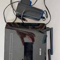 Modem + Power Lines + Switch
