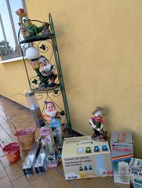 lampade da giardino, gnomi, angolare e molto altro