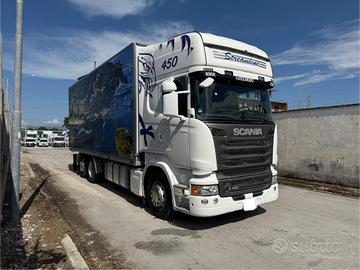 Scania r 450 e6 cella frigo 7.40 atp 09/31