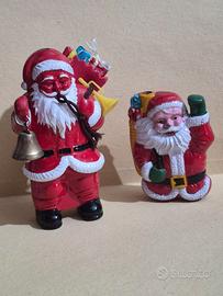 COPPIA ACCENDINI VINTAGE “BABBO NATALE” anni ’60 