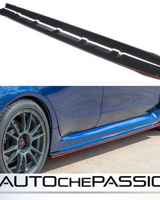 Coppia splitter minigonne per SUBARU WRX STI 2014-