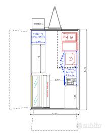 Rimorchio autonegozio-kebab effeci fc1500 fan