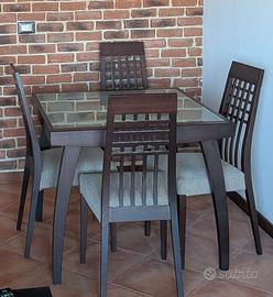 Tavolo Calligaris  con sedie 