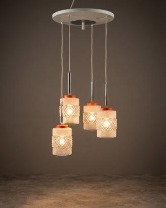 Lampadario a sospensione vintage anni ‘70