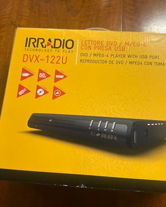 Lettore DVD Irradio DVX-122U con telecomando