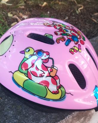 Casco bicicletta x bimba