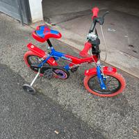 Bici spider man
