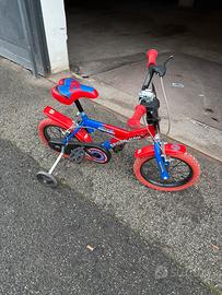 Bici spider man