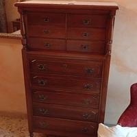 Mobile cassettone alto a 11 cassetti