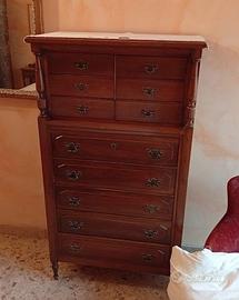 Mobile cassettone alto a 11 cassetti