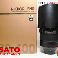 USATO NIKON AF-S 80-400MM F/4-5-5.6 G ED VR