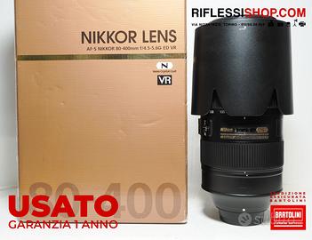 USATO NIKON AF-S 80-400MM F/4-5-5.6 G ED VR