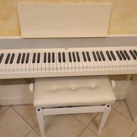 KORG B2SP - Piano digitale con Stand, Bianco

