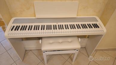 KORG B2SP - Piano digitale con Stand, Bianco

