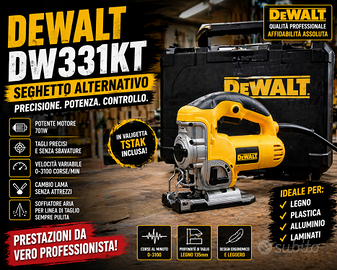 DeWalt DW331KT 701W Seghetto Alternativo NUOVO