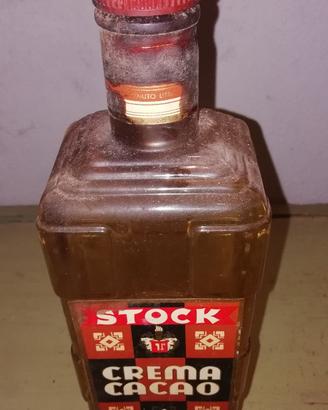 Stock crema cacao bottiglia vintage trieste leggi