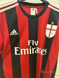 adidas ac milan – maglia home – fly emirates