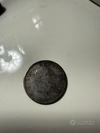 1 lira 1863 regno d’italia