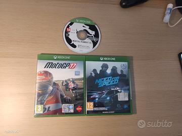3 giochi per Xbox one 