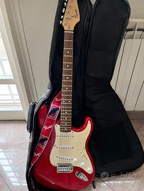 Chitarra elettrica Squier Stratocaster + accessori