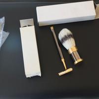 Rasoio e Pennello Vintage con Astucci