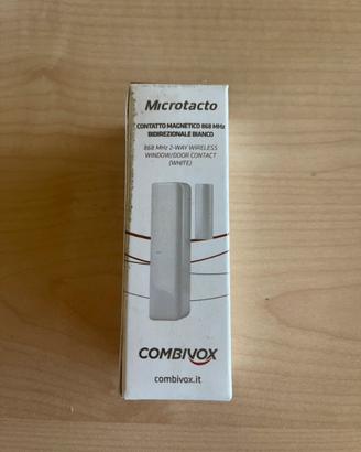 Sensore porta/finestra Combivox microtacto 868 Mhz