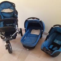 Passeggino JANE’ modello Slalom Trio completo