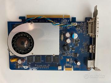Scheda video Nvidia 8600GS Asus SLI retro computer