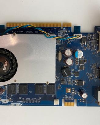 Scheda video Nvidia 8600GS Asus SLI retro computer