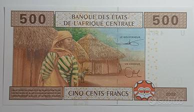 Stati dell'Africa centrale, 500 franchi, 2002