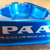 RARO POSACENERE "PAA" PAN AMERICAN AIRWAYS VINTAGE