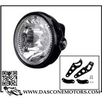 Faro universale Moto con Frecce Led