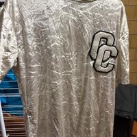 Maglietta bianca con tessuto particolare