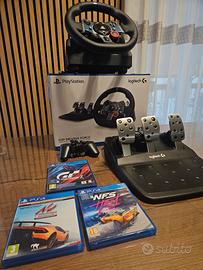 Logitech g29 playstation + giochi