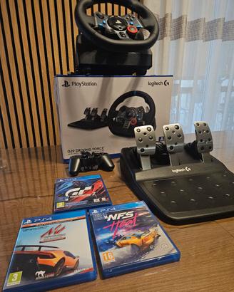 Logitech g29 playstation + giochi