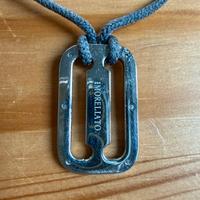 Morellato, pendente oro e acciaio