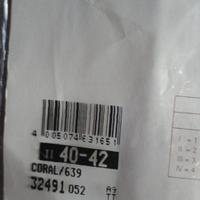 Collant capri pinocchietto rosso corallo nuovo sex