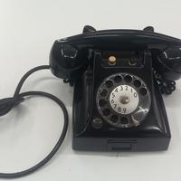 telefono fisso nero in bachelite anni "60 SIP