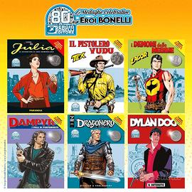 Fumetti Bonelli taliani  Tex Willer, Julia, Dylan