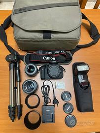 Canon eos 700D con accessori 