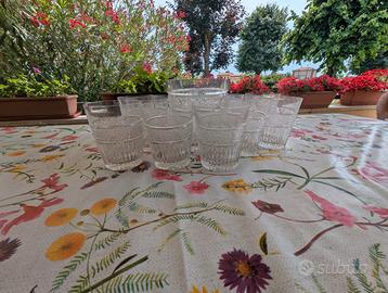 Servizio da cocktail in cristallo di Boemia