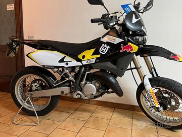 moto husqvarna 125 sms