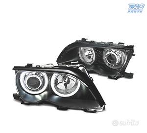 FARI BMW SERIE 3 E46 ANGEL EYES LED CCFL 4 PORTE 0