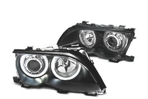 FARI BMW SERIE 3 E46 ANGEL EYES LED CCFL 4 PORTE 0