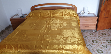 Copriletto seta di San Leucio