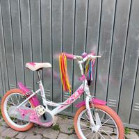 bicicletta dinobikes bambina 4-7 anni raggio 16