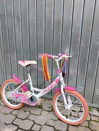 bicicletta dinobikes bambina 4-7 anni raggio 16
