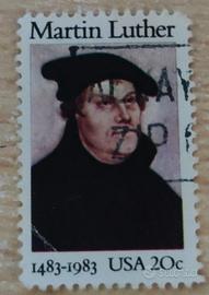 Martin Luther 1983 USA 20c Francobollo