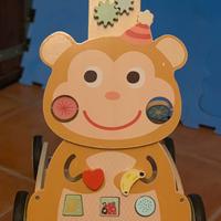 Carrello primi passi in legno