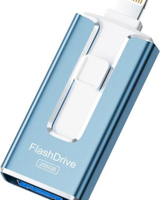 Chiavetta USB 256GB Lightning per iPhone nuova